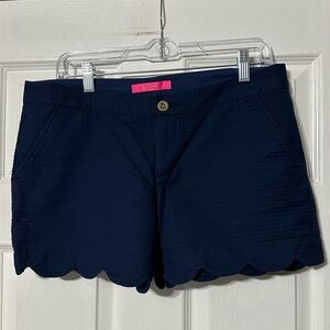 Lilly Pulitzer Buttercup 5” Scallop Hem Women Shorts